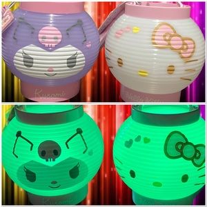 Hello Kitty & Kurumi Color Changing Lanterns New